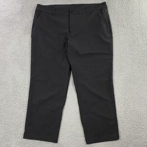 Lululemon Pants‎ Mens 40x28 Black Dress Trouser Classic Fit Office Golf Athletic